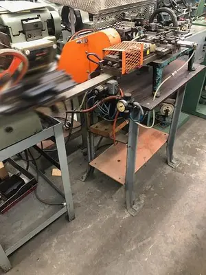 3376-145 Four Slide (4-Slide) Wire Forming Machine for Jewelry Earring Loop/Eyelet Wire Size .098