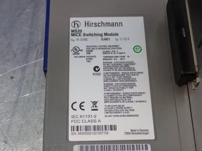 New | in-Stock HIRSCHMANN MS200800SAAEHH03.1.02 Network Switches Ohio US | HGR 24 #782522