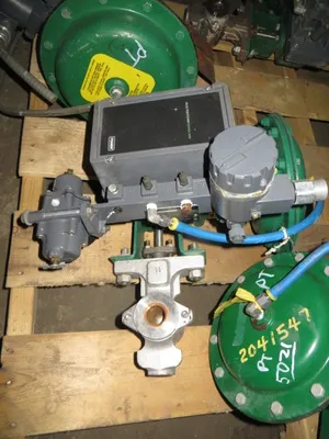 Fisher 1" V200 V-Ball Control Valve