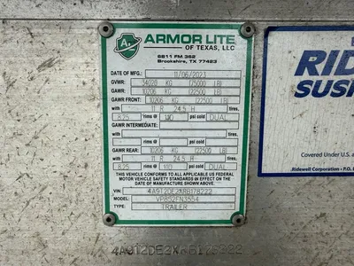Used 2024 ARMOR LITE VP852FN3554 Dump Trailers Minnesota US | Carco Truck & Equipment #1513958