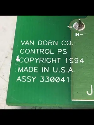 USED VAN DORN PC330-041