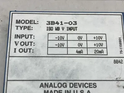 USED ANALOG DEVICES 3B41-03