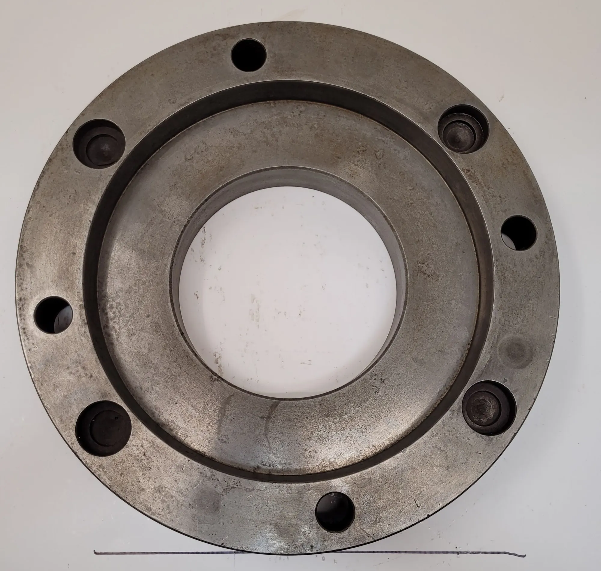 Heavy Duty Face Plate 15” - D1-8 Mount w/ 6-5/8" Thru Hole