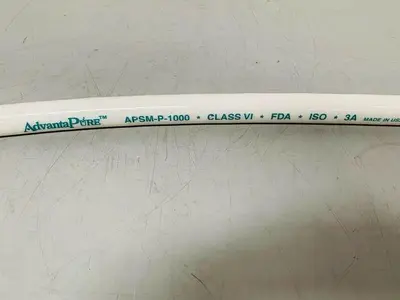 USED ADVANTAPURE APSM-P-1000 2" X 72" FLEXIBLE SILICON HOSE 150PSI