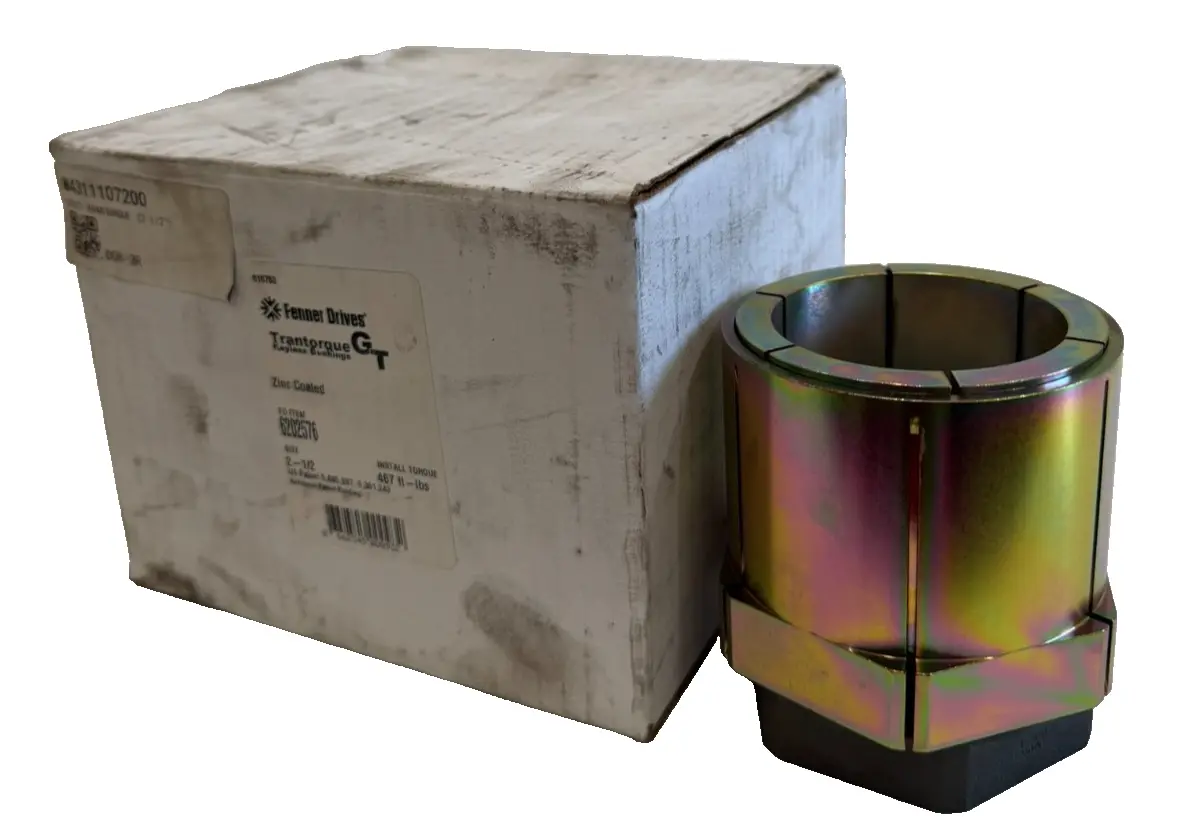 NEW FENNER DRIVES 6202576 TRANTORQUE KEYLESS BUSHING 2-1/2" SHAFT