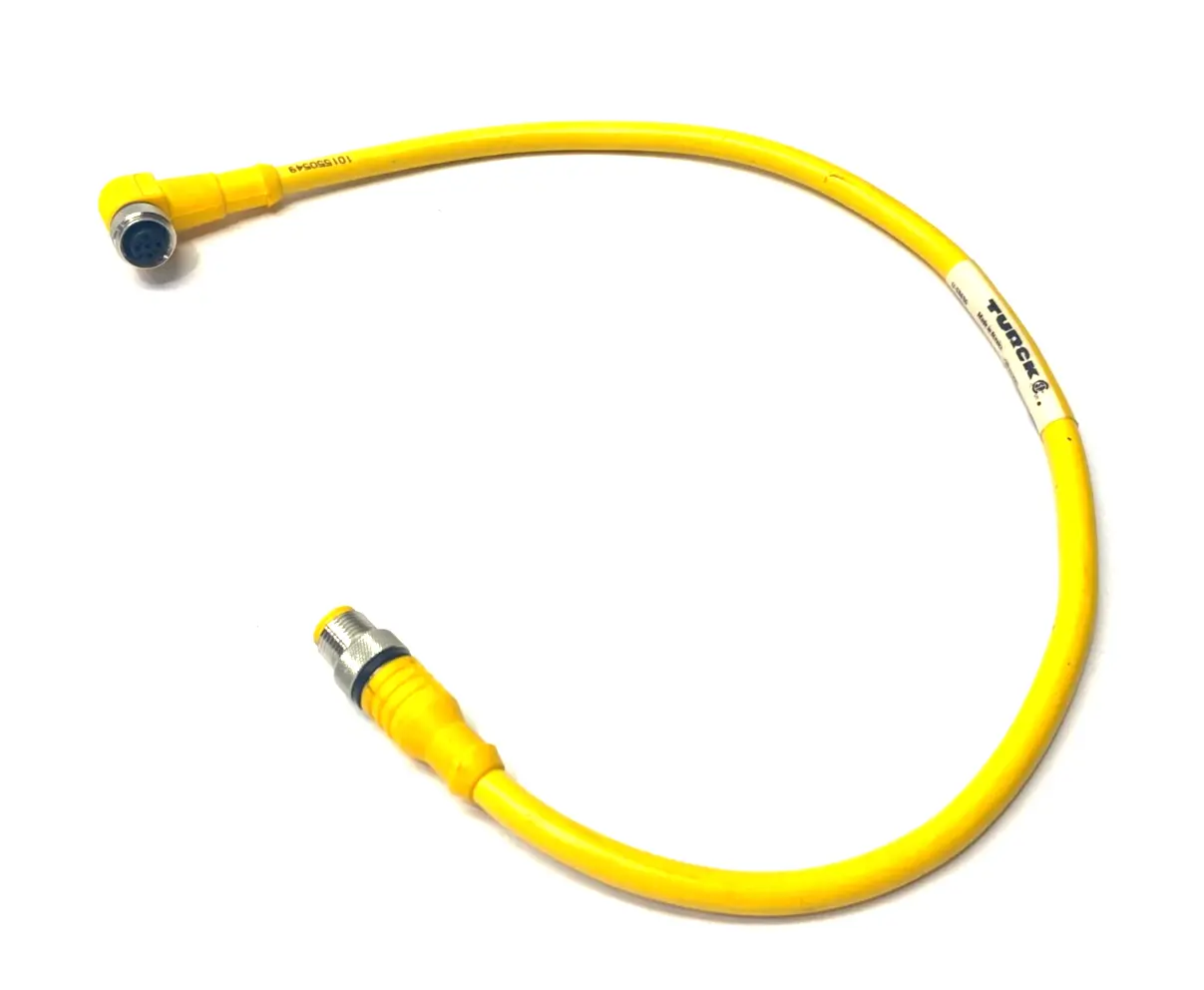 USED TURCK EUROFAST DOUBLE ENDED CORDSET U-58636
