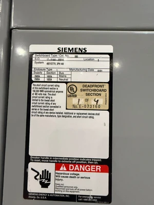 USED SIEMENS CBC-1633-S