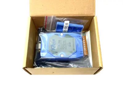 New | in-Stock ICP Con Isolation Converter Module RS-232 to RS-485 Self Tuning PLC Processors Michigan US | Maverick Industrial Sales #1398874