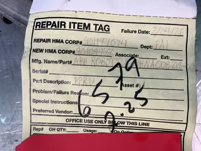 Used ABB 3HNA007022001 Robot Parts Ohio US | HGR 24 #1300044