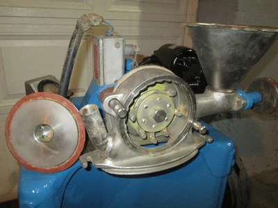 used Mikropul Pulverizer, Type SH, stainless steel, auger feed
