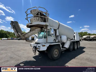 Used 2008 OSHKOSH S2346 Concrete Mixer Trucks New Jersey US | Proxy Equipment #1388754