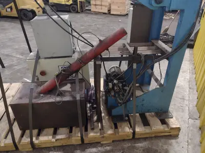 FMS (FREEDOM MILL SYSTEMS) MODEL HSW-130 HYDRAULIC COIL HOLD DOWN ARM: YOBRO 24898
