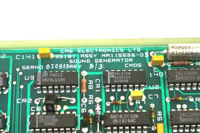 CAE ELECTRONICS MA115536.03 PC BOARD 35181 MA11553603