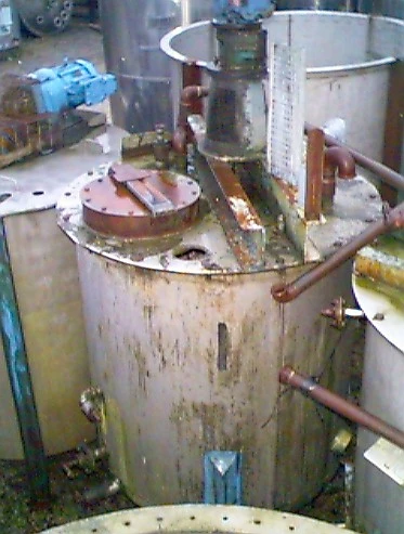 1100 L S/S Open Top Mixer 0.75Kw Exd