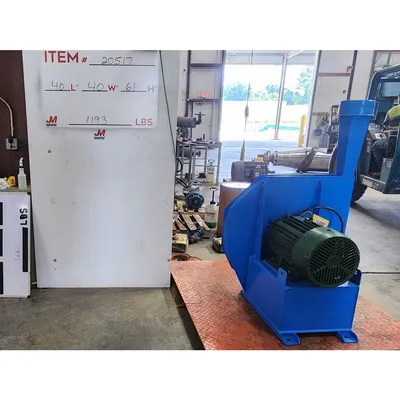 Used 25HP Alusuisse Alesa Pressure Blower Package 900 CFM @ 47" SP