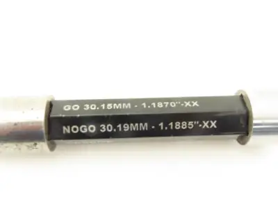 R&K Tool Plug Guage Go Nogo 25.4mm 29.52mm 30.15mm 31.687mm 34.938mm Lot of 5