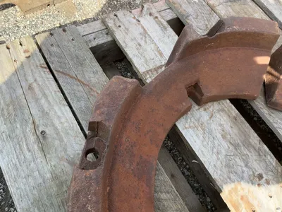 Ford tractor rear wheel weight, split, for 28” wheels