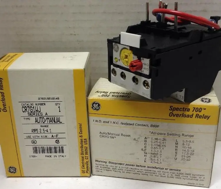 New | in-Stock GE CR7G1WJ Miscellaneous Equipment (Electrical & Power) | Surplus Asset Holdings #1188909