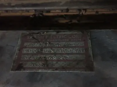 Saban Electric Corp.  60 Kva Transformer