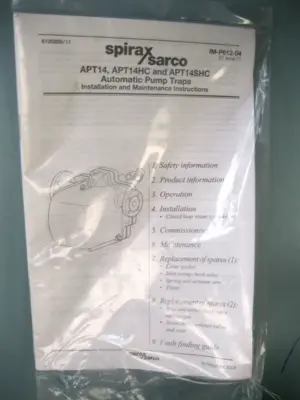 New | in-Stock Spirax Sarco APT14 Pumps New Hampshire US | Bitter End Trading #1126750