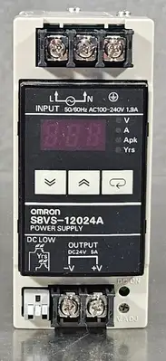 Used Omron S8VS-12024A PLC Processors | Palmetto Automation #1151805