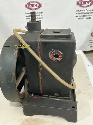 Vintage Cenco Megavac Vacuum Piston Pump GE 1/3 Hp motor Single phase