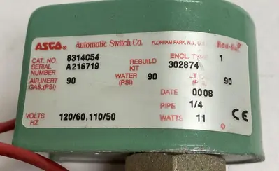 New | in-Stock ASCO 8314C54 Solenoid Valves Ohio US | Surplus Asset Holdings #1234000