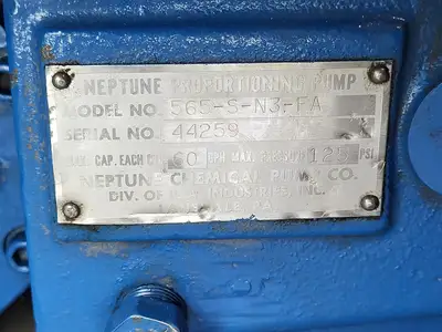 Used NEPTUNE 565-S-N3-FA Parts (Hydraulics and Pneumatics) British Columbia CA | Lenmark #257231
