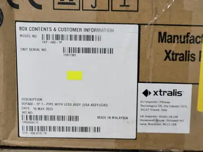 USED XTRALIS VEP-A00-1P