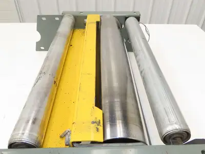 Hytrol 24" Slider Bed Belt Conveyor Take-Up Tail Pulley Assembly 4" Pulley