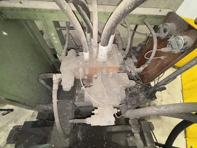 HERTWICH ENGINEERING MODEL #HE-300-30/A SWARF PUCK BRIQUETTER PRESS MACHINE: STOCK #23344