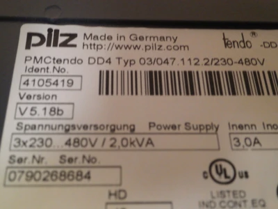 USED Pilz 4105419