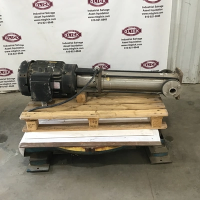 Grundfos A96523763-P10751197 Vertical Multistage Centrifugal Pump 3521RPM 60Hz