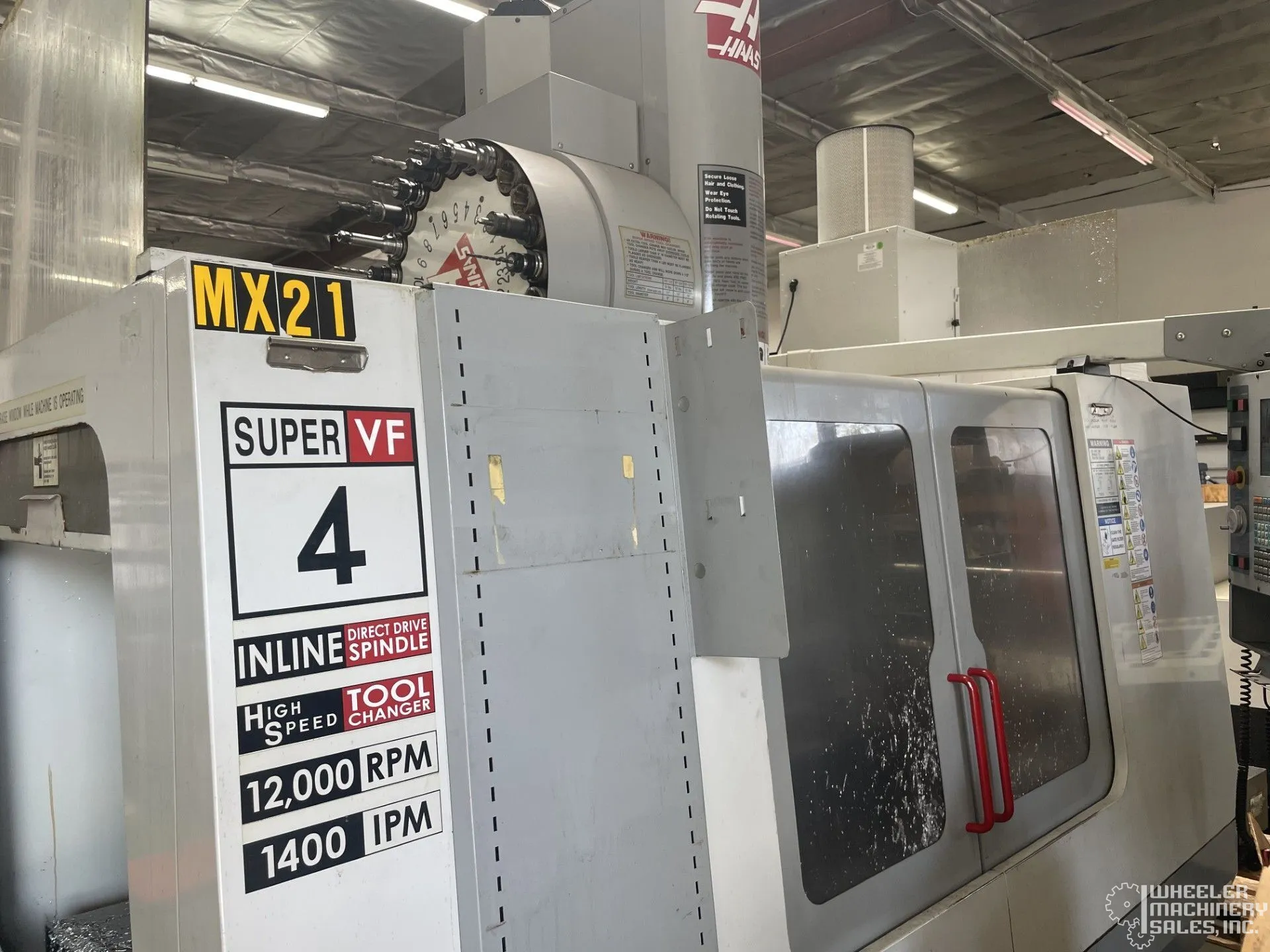 2003 Haas VF-4SS Vertical Machining Center w/ 5 Axis Trunnion #8375