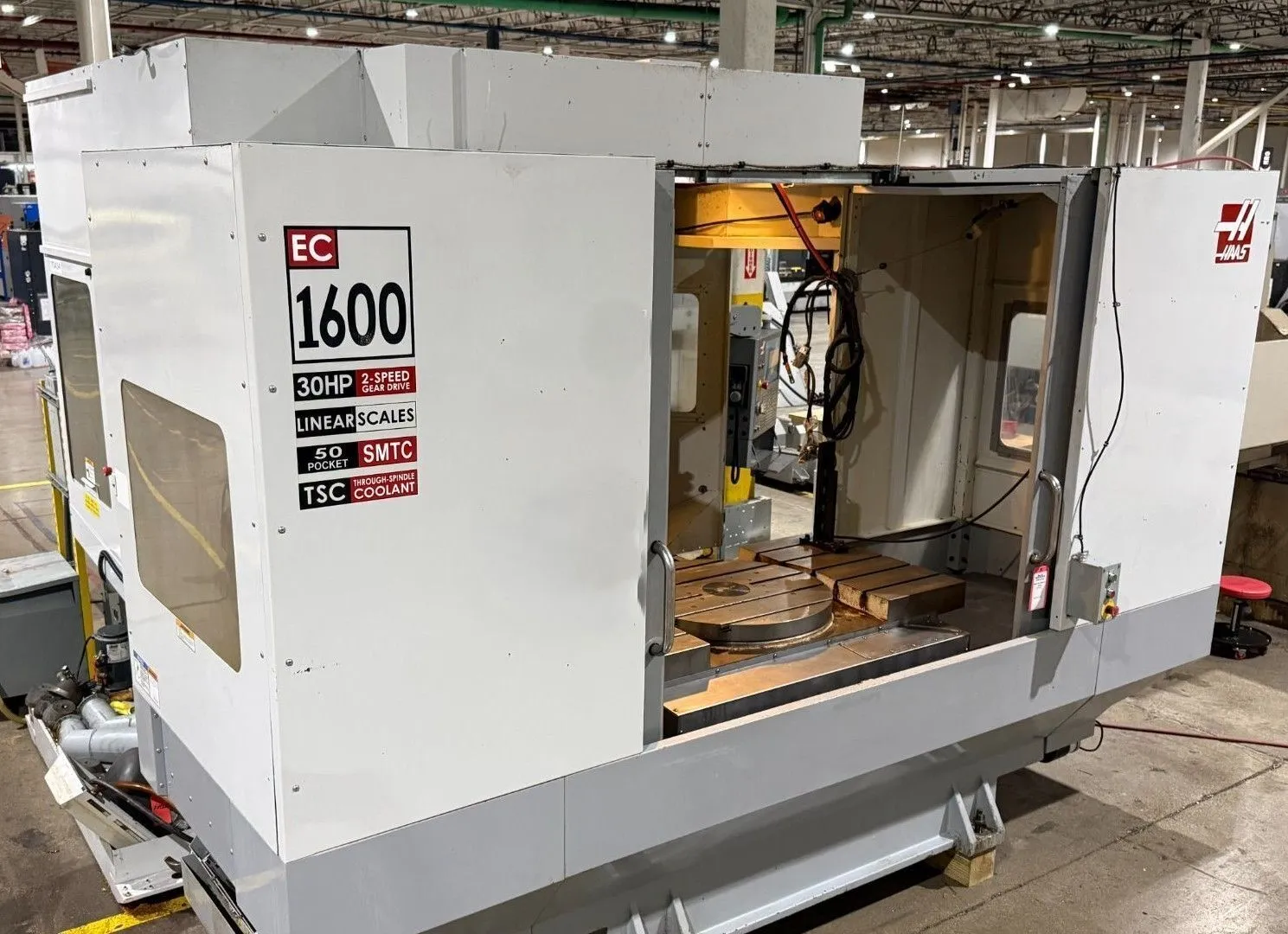 Used HAAS EC-1600-4X Horizontal Machining Centers Michigan US | Machinery For Sale #1259766