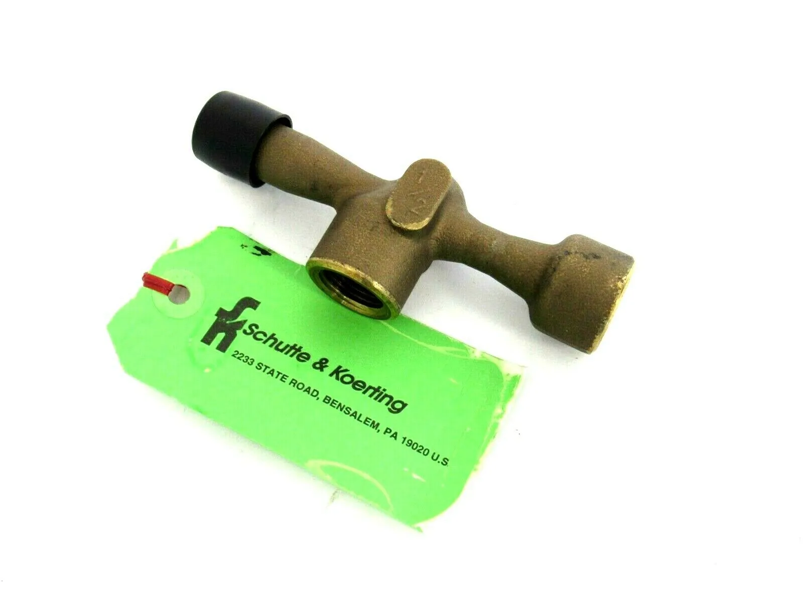 NEW SCHUTTE & KOERTING 484 WATER JET EXHAUSTER 1/2" 40PSI 28" HG 221097
