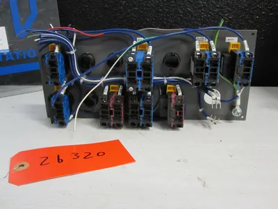 CNC OPERATOR INPUT BUTTON PANEL WITH IDEC KEYS AND BUTTONS