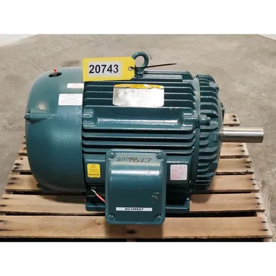 Unused 30HP Baldor Severe Duty Motor 460 Volt 326T Frame TEFC Enclosed 1180 RPM