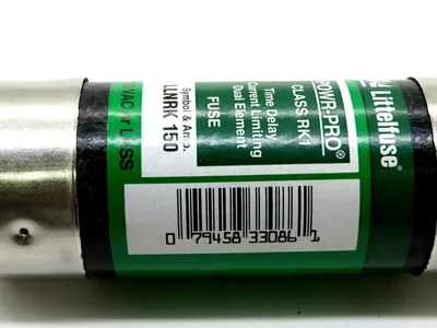 NEW LOT OF 2 LITTELFUSE LLNRK-150 RK1 TIME DELAY FUSES LLNRK150
