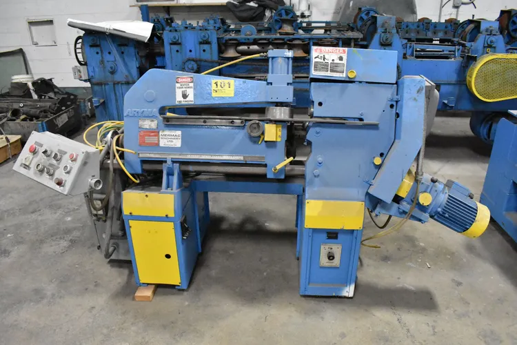 Used 1979 Aryma KS.3.800 Rotary Shears including Ring & Circle New Jersey US | Machinery Values #759392