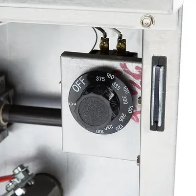 Frymaster 50 LB deep fryer - has open well for easy cleaning