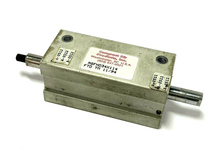 Used COMPACT CYLINDER 3/4" BORE 1-1/4" STROKE Pneumatic Cylinders | Maverick Industrial Sales #1115363