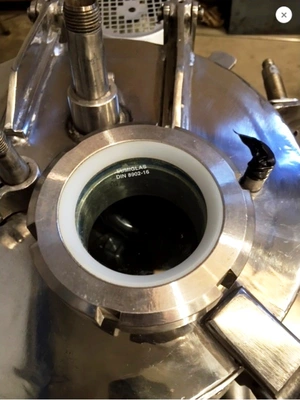 (2) Comteifa DT-2-BD perforate basket centrifuges, 316L SS.