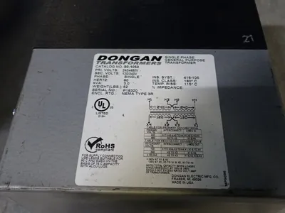 Used DONGAN 801050 Transformers Ohio US | HGR 24 #1084924
