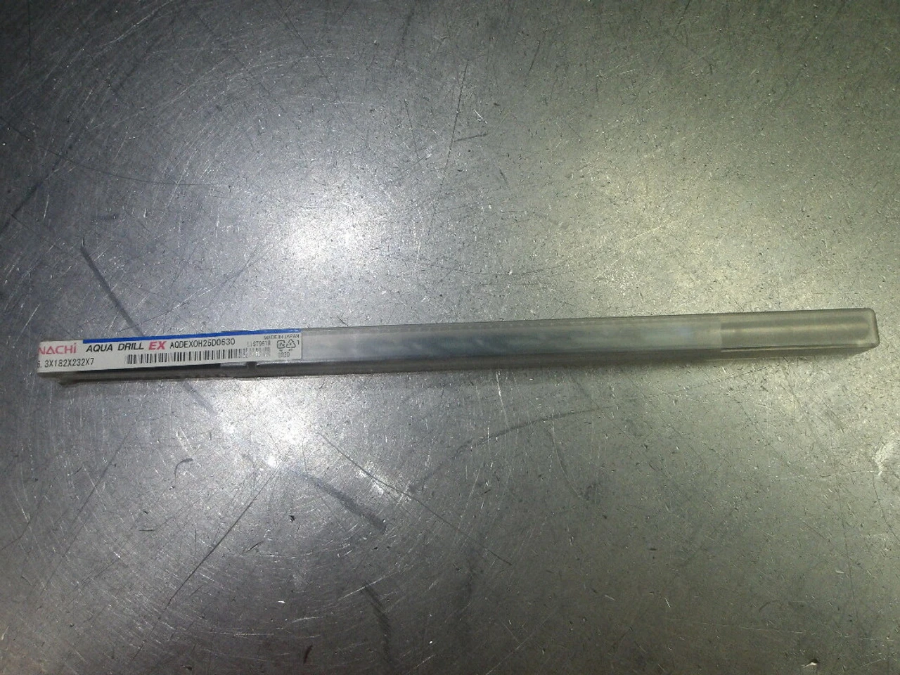 Nachi Aqua Drill EX 6.3mm Coolant Thru Carbide Drill AQDEX0h25d0630 (LOC1123D)