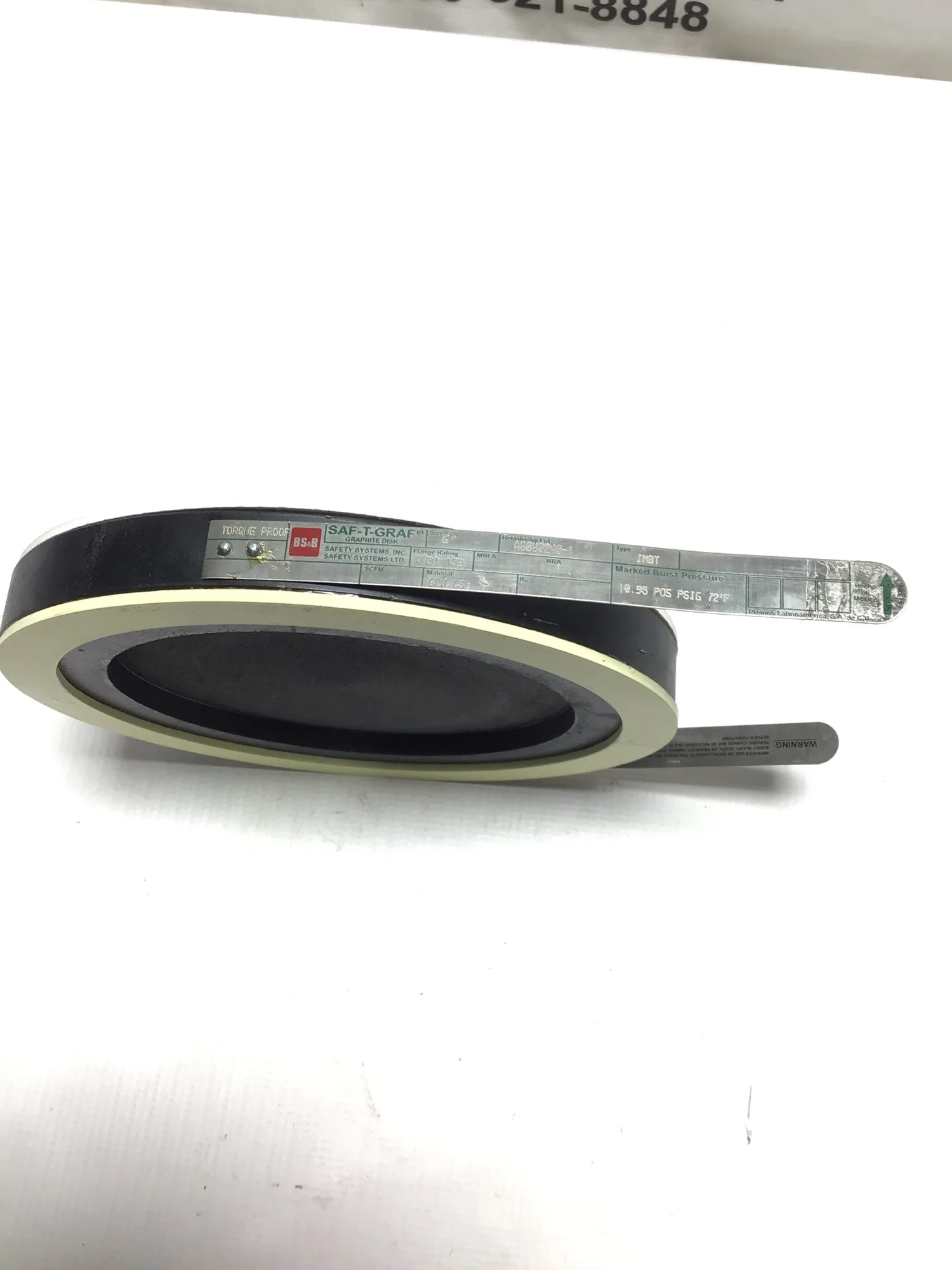 BS&B A8080240-1 SAF-T-GRAF Rupture Graphite Disk