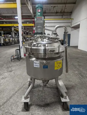 USED Mueller 150 Liter Mueller Reactor, 316L S/S, 45/75#