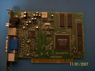USED CREATIVE LABS SOUND CARD