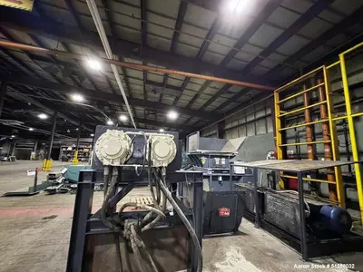 Used SHRED-TECH ST-100 Dual Rotor or Single Rotor Shredders Illinois US | Aaron Equipment #1423200