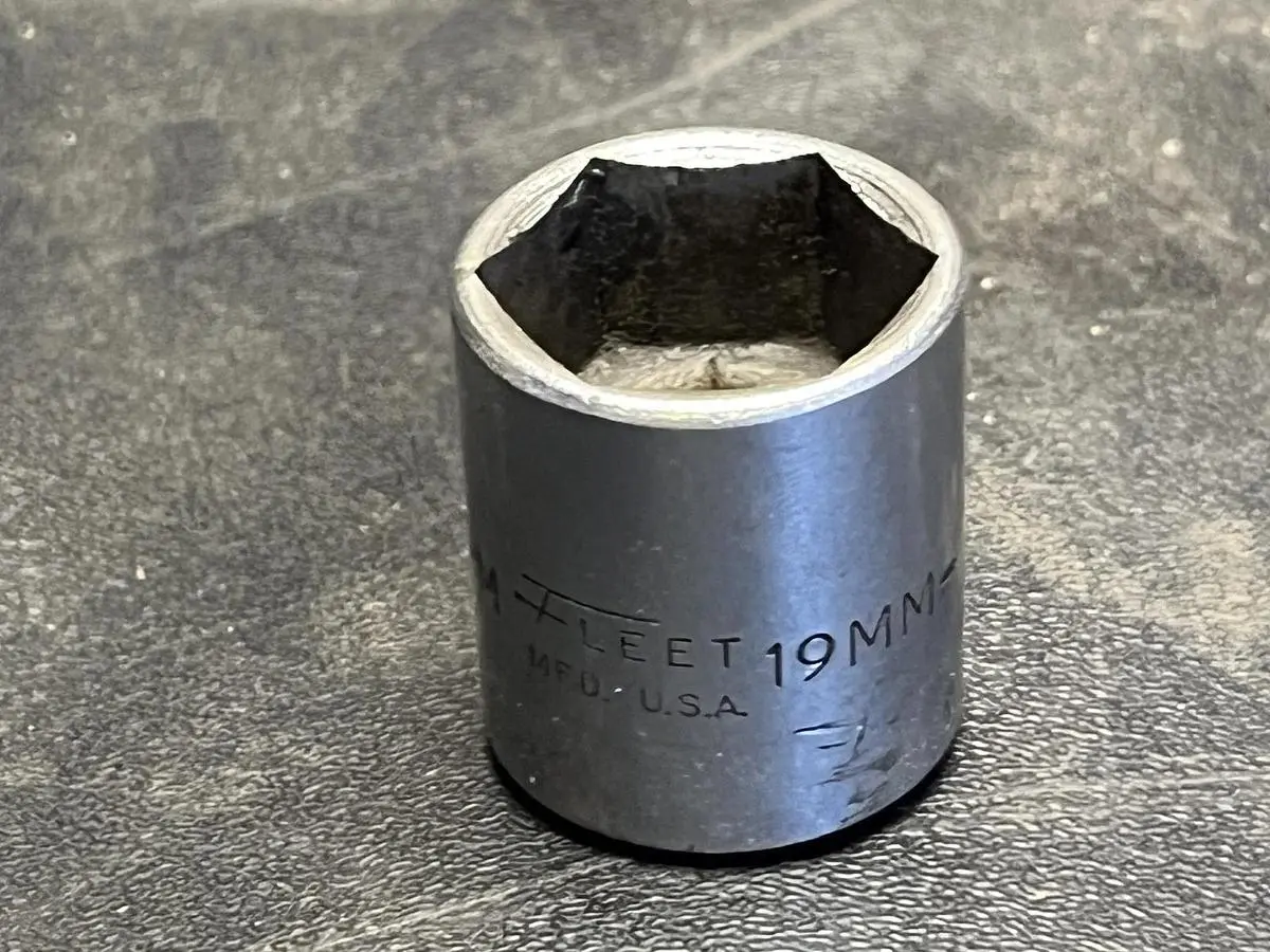 Fleet 1219MD 19mm 12pt 3/8" Drive Socket